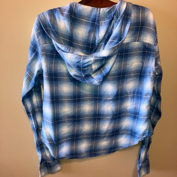 Hollister Hooded Flannel - Picture 3 of 4